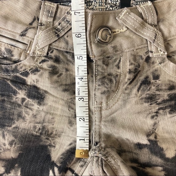 Good Treasures Custom Guess Daredevil (7” rise) Bootcut Stretch Jeans | Size 24" - Picture 8 of 16